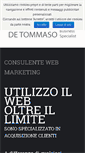 Mobile Screenshot of alessandrodetommaso.it
